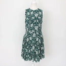 H&M Green and white mini dress - 8-1