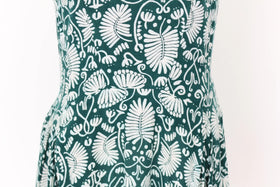 H&M Green and white mini dress - 8 - 0