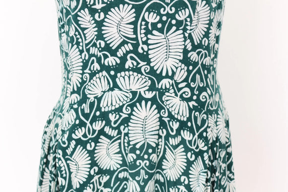 H&M Green and white mini dress - 8