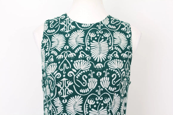 H&M Green and white mini dress - 8