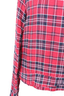 Woolies plaid winter blouse - 10-3
