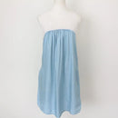 Forever New denim dress with crochet details - 10-1