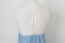 Forever New denim dress with crochet details - 10-4