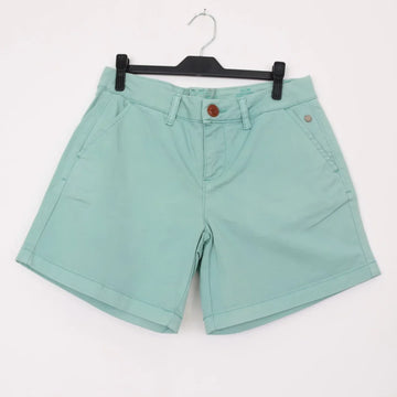 Old Khaki Classic Blue Chino Shorts – Timeless Versatile Casual Staple | Size 10 | Pre-Loved