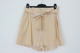Poetry yellow and white strip shorties - 10 - 0