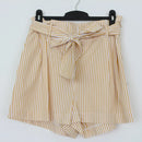 Poetry yellow and white strip shorties - 10-1