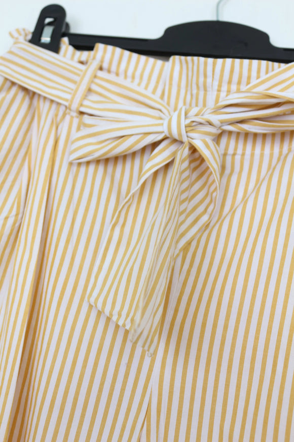 Poetry yellow and white strip shorties - 10
