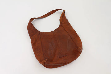 Timeless Genuine Leather Tote Bag – Spacious Durable Everyday & Work Carry | One Size | Pre-Loved - 0