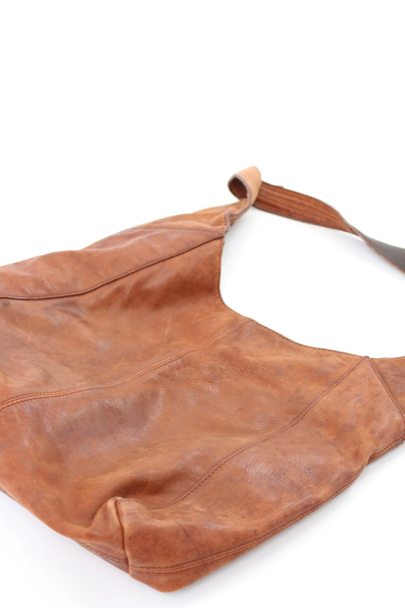 Genuine leather tote bag