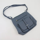 Muted blue hand/sling bag-1