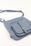 Muted blue hand/sling bag-3