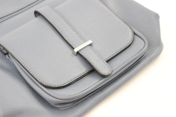 Muted blue hand/sling bag