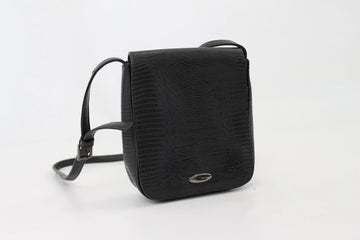Guess Compact Mini Black Sling Bag – Authentic Designer Crossbody | One Size | Pre-Loved - 0