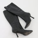 Poetry Black Pointed Knee-High Boots – Size 4-1