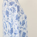 Home Grown Africa Blue & White Maxi Dress – Size M-4