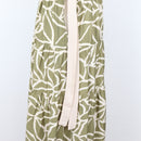 YDE Sage & Cream Maxi Dress | Size S-3