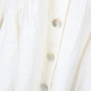 YDE White Linen Button-Down Blouse | Size M-2