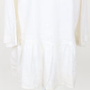YDE White Linen Button-Down Blouse | Size M-3