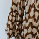 YDE Brown & Beige Trapeze Dress | Size M-3