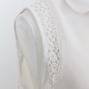 Woolworths White Chiffon Blouse | Size 10-2