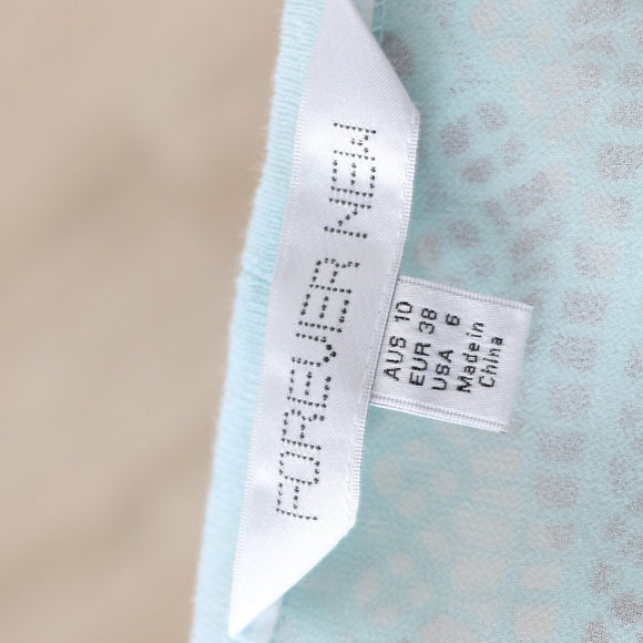 Forever New Blue Blouse | Size 10