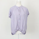 Rare Earth Blue & Red Stripe Blouse | Size 10-1