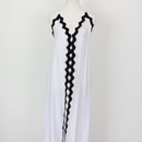 YDE Black & White Strappy Maxi Dress | Size M-1