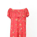 Refinery Red Off-the-Shoulder Dress | Size 10-2