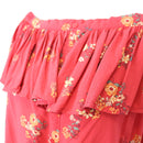 Refinery Red Off-the-Shoulder Dress | Size 10-3
