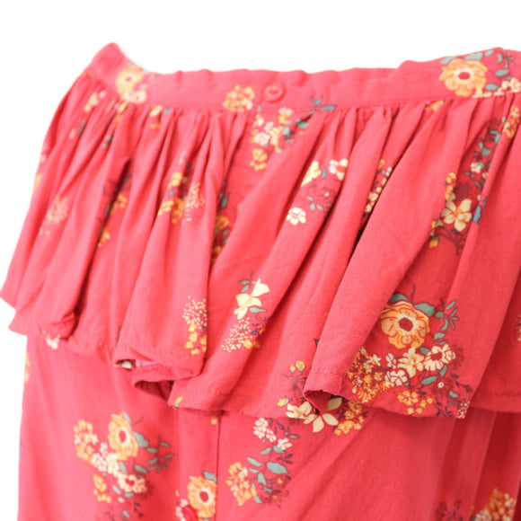 Refinery Red Off-the-Shoulder Dress | Size 10