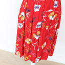 Rare Earth Red Floral Button-Up Dress | Size 10-4