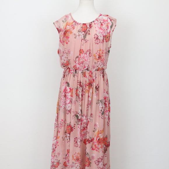 Truworths Pink Floral Formal Maxi Dress | Size 36