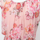 Truworths Pink Floral Formal Maxi Dress | Size 36-2