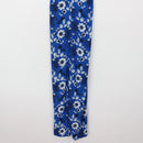 Mango Electric Blue & White Floral Jumpsuit | Size M-5