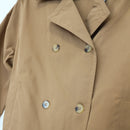 YDE Tan Cropped Trench Coat | Size M-3