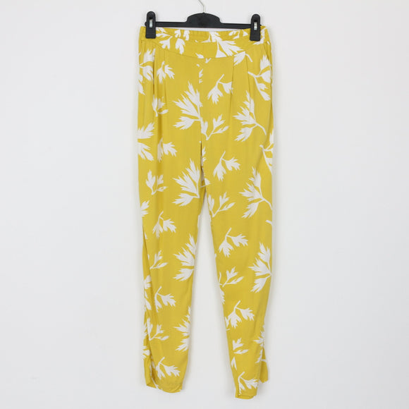 Rare Earth Yellow & White Summer Pants | Size 10