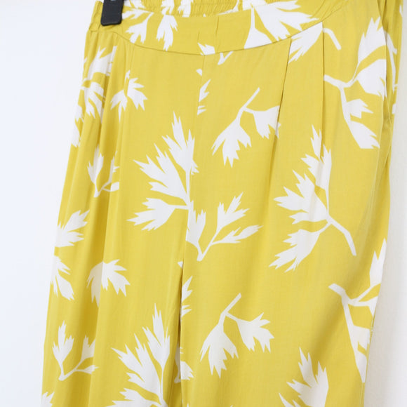 Rare Earth Yellow & White Summer Pants | Size 10
