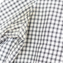 Country Road Black & White Plaid Shirt | Size L-3