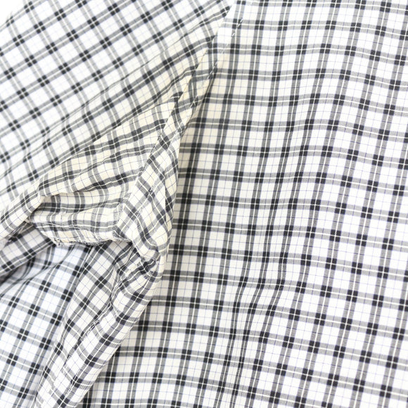 Country Road Black & White Plaid Shirt | Size L