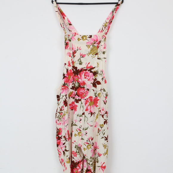 Truworths Floral Linen Jumpsuit | Size 34