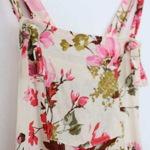 Truworths Floral Linen Jumpsuit | Size 34