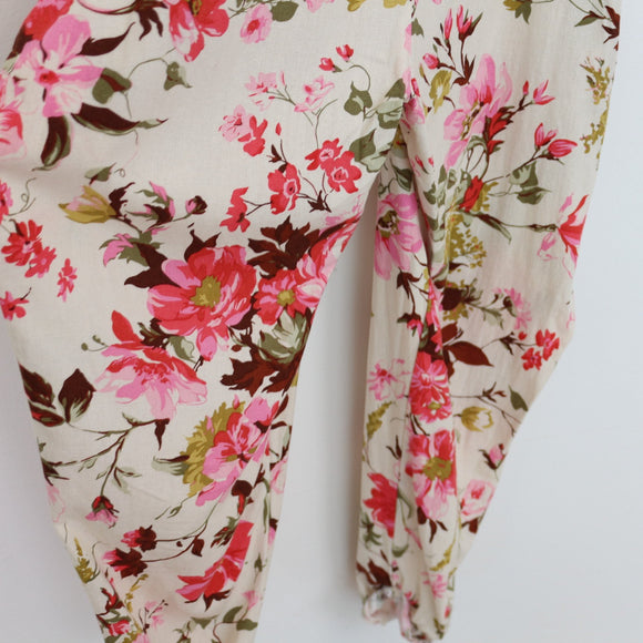 Truworths Floral Linen Jumpsuit | Size 34