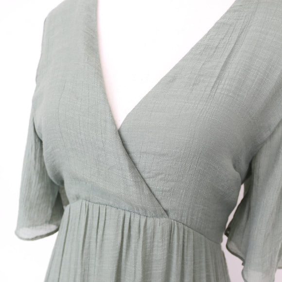 YDE Sage Green Maxi Dress | Size M