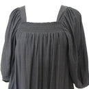 YDE Black Mini Puff Sleeve Dress (M)-2