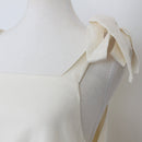 YDE Cream Short Trapeze Dress (M)-3
