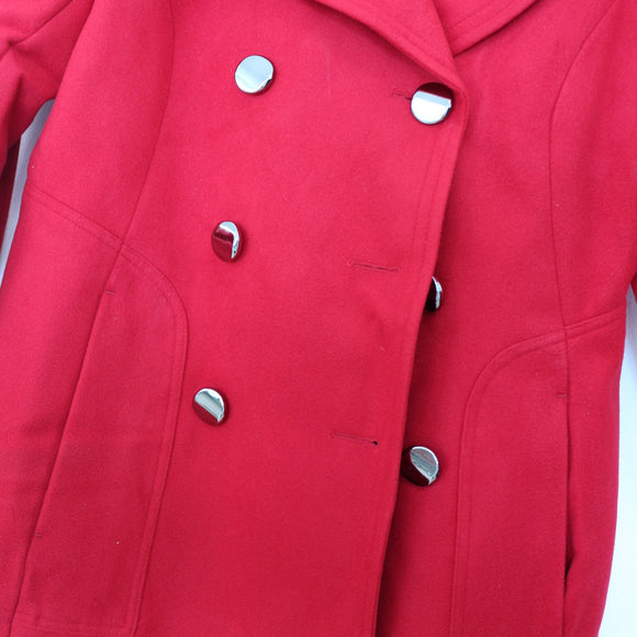 Truworths Bright Red Coat (Size 38)