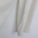 YDE Cream Linen Wide-Leg Pants with Wicker Belt (M)-3