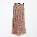 YDE Pink Chiffon Wide-Leg Pants (M)-1