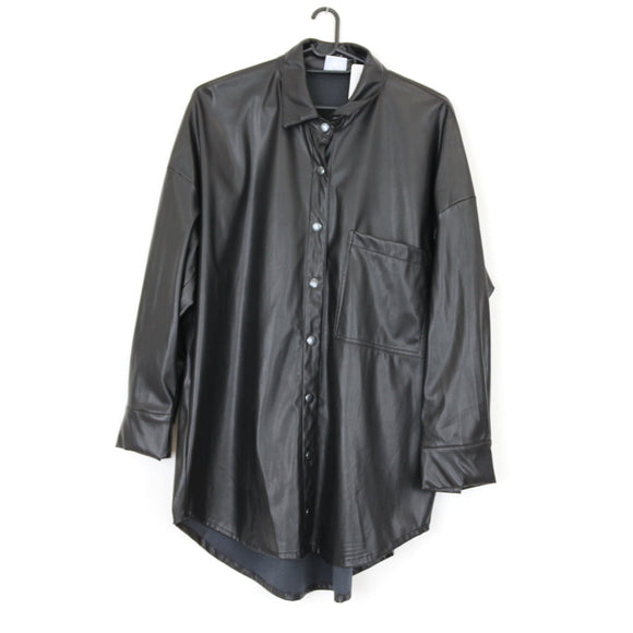 YDE Faux Leather Shirt (S)