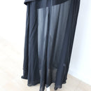 YDE Black Chiffon-Lined Mini Dress-3